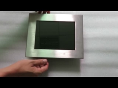 Moniteur LCD HDMI imperméable à l'eau en alliage d'aluminium avec haut-parleurs monté sur le côté