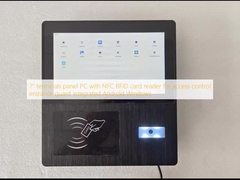PC de 7 pouces avec lecteur de carte RFID NFC pour le contrôle d'accès