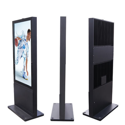 86 Inch Outdoor LCD Display IP65-Rated Water Proof 4000 Nits Slim Robust Design