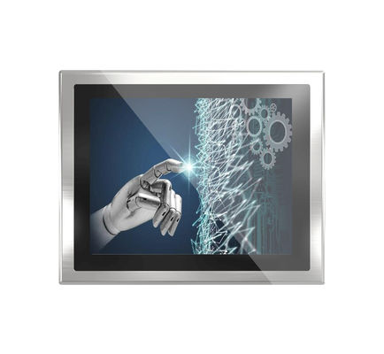 Flat Bezel IP65 Waterproof Computer IP69k/IP65 Vesa Mount Linux All-In-One PC